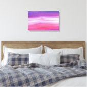 vrij van abstracte kunstroyalty's canvas afdruk (Insitu (Slaapkamer))