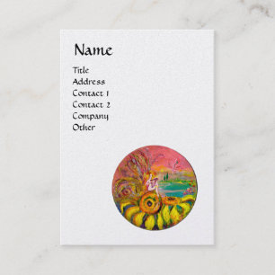 VRIJ VAN DE ZONLOWERS - gele roze witte parel Visitekaartje