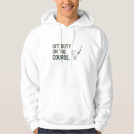 Vrij van Dienst. Op de Golfbaan Hoodie