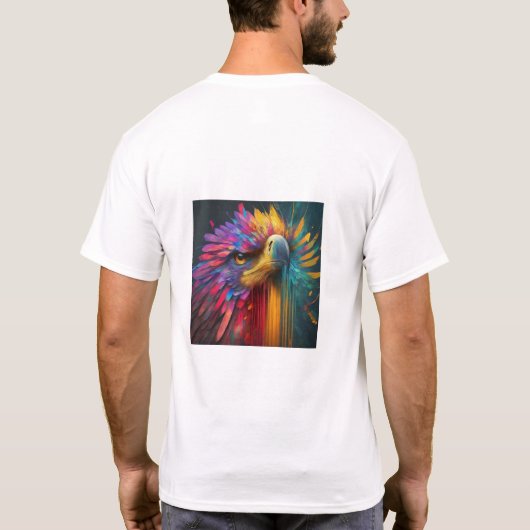 Vrij van land t-shirt (Achterkant)