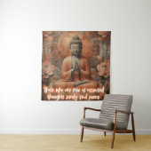 VRIJ VAN WROKKIGE GEDACHTEN WANDKLEED (In situ)