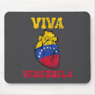 Vrij Venezuela 2026 Venezuela Hart Vlag Muismat