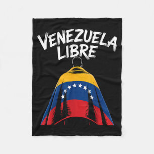 Vrij Venezuela 2026 Vlag van Venezuela Fleece Deken