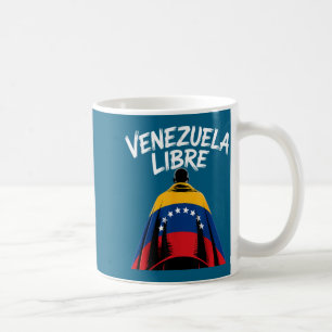 Vrij Venezuela 2026 Vlag van Venezuela Koffiemok