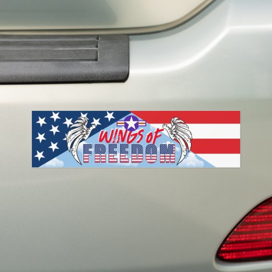 Vrij verkeer bumpersticker (Op auto)