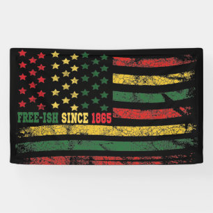  Vrij-vis sinds 1865 juni 1985 Spandoek