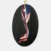 Vrij vliegen keramisch ornament (Links)