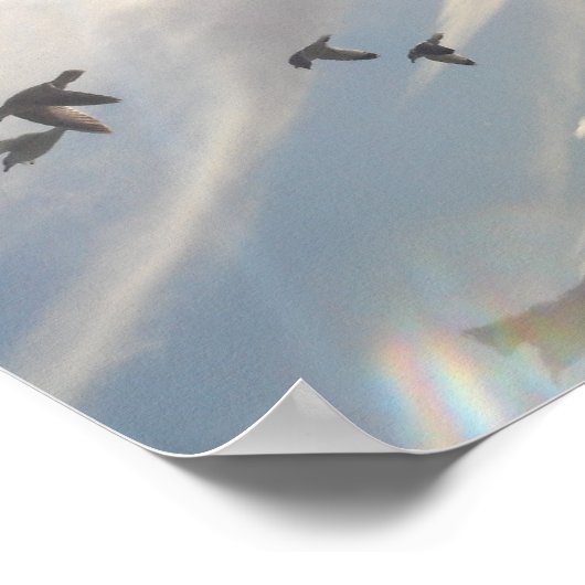 Vrij vliegen poster (Hoek)