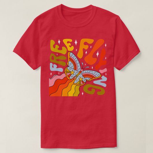 Vrij vliegen t-shirt (Design voorkant)