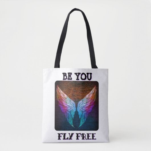 VRIJ VLIEGEN TOTE BAG (Voorkant)