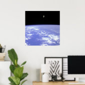 Vrij vliegende astronaut poster (Thuiskantoor)