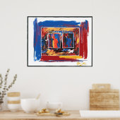 Vrij VS-standbeeld van Posters (Keuken)