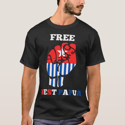 Vrij West-Papoea T-shirt (Voorkant)