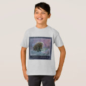 Vrij Wooly Mammoth Ice Age Perseverhouding T-shirt (Voorkant volledig)