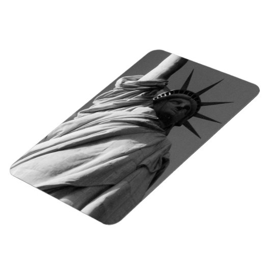 vrij zwart en wit beeld magneet (Linkerzijde)