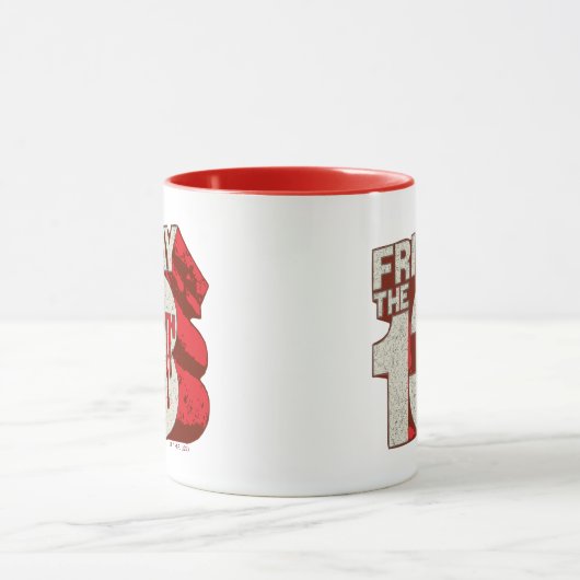 Vrijdag 13 | 3D-gestapelde bloeding Mok (Midden)