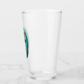 Vrijdag 13 | Blauw Hockey Mask Graphic Glas (Links)