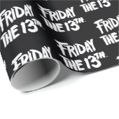 Vrijdag 13 | Gestapeld gedopte Logo Cadeaupapier (Rol Hoek)
