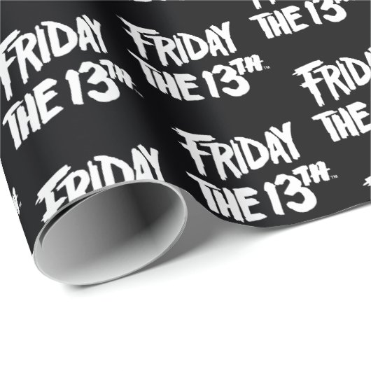Vrijdag 13 | Gestapeld gedopte Logo Cadeaupapier (Rol Hoek)