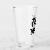 Vrijdag 13 | Gestapeld gedopte Logo Glas (Rechts)