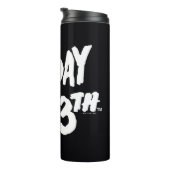 Vrijdag 13 | Gestapeld gedopte Logo Thermosbeker (Geroteerd rechts)