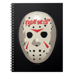 Vrijdag 13 Hockey Mask Graphic Notitieboek