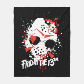 Vrijdag 13 | Hockey-masker van de schilder Fleece Deken (Voorkant)