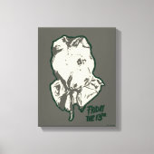 Vrijdag 13 | Jason Voorhees Burlap Sack Canvas Afdruk (Voorkant)