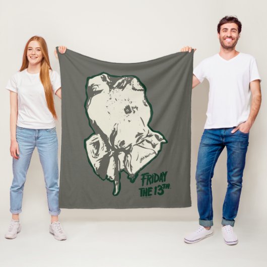Vrijdag 13 | Jason Voorhees Burlap Sack Fleece Deken (In situ)