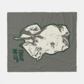 Vrijdag 13 | Jason Voorhees Burlap Sack Fleece Deken (Voorkant (Horizontaal))