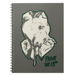 Vrijdag 13 Jason Voorhees Burlap Sack Notitieboek