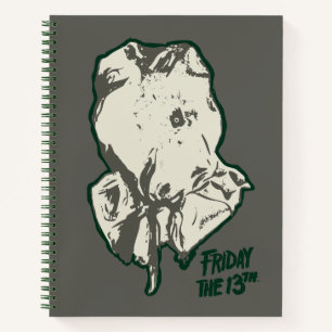 Vrijdag 13 Jason Voorhees Burlap Sack Notitieboek