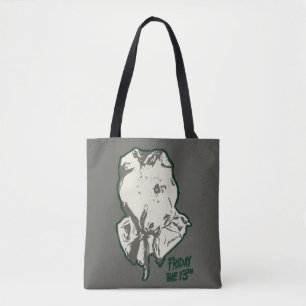 Vrijdag 13 Jason Voorhees Burlap Sack Tote Bag