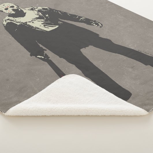 Vrijdag 13 | Jason Voorhees Character Art Sherpa Deken (3/4)