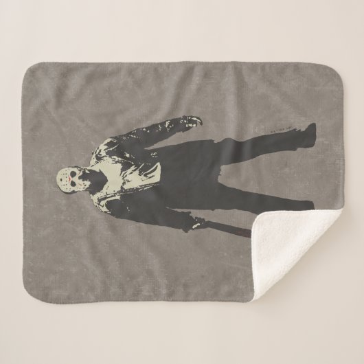 Vrijdag 13 | Jason Voorhees Character Art Sherpa Deken (Voorkant (horizontaal))