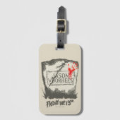 Vrijdag 13 | Jason Voorhees Headstone Bagagelabel (Voorkant (verticaal))