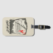 Vrijdag 13 | Jason Voorhees Headstone Bagagelabel (Voorkant (horizontaal))