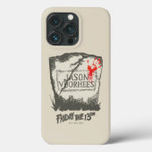 Vrijdag 13 | Jason Voorhees Headstone Case-Mate iPhone Case (Achterkant)