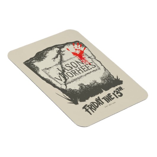Vrijdag 13 | Jason Voorhees Headstone Magneet (Rechterzijde)