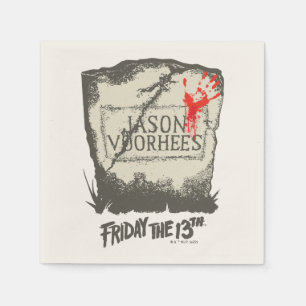 Vrijdag 13   Jason Voorhees Headstone Servet