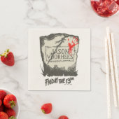 Vrijdag 13 | Jason Voorhees Headstone Servet (Insitu)