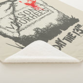 Vrijdag 13 | Jason Voorhees Headstone Sherpa Deken (3/4)