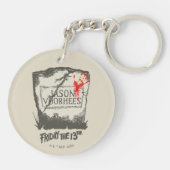 Vrijdag 13 | Jason Voorhees Headstone Sleutelhanger (Achterkant)