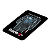 Vrijdag 13 | Silhouette Camp Theatrical Art Magneet (Linkerzijde)