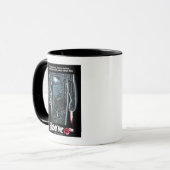 Vrijdag 13 | Silhouette Camp Theatrical Art Mok (Voorkant links)