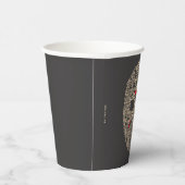 Vrijdag 13 | Typografie Hockey Mask Papieren Bekers (Rechts)