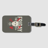 Vrijdag 13 | Wapens kruiskopmasker Bagagelabel (Voorkant (horizontaal))