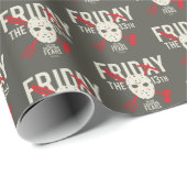 Vrijdag 13 | Wapens kruiskopmasker Cadeaupapier (Rol Hoek)