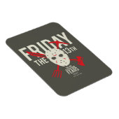 Vrijdag 13 | Wapens kruiskopmasker Magneet (Rechterzijde)