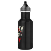 Vrijdag 13 | Wapens kruiskopmasker Waterfles (Rechts)